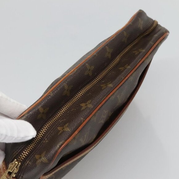 LOUIS VUITTON Monogram Compiegne 28 Clutch Bag M51845 LV Auth 126878 - Picture 7 of 16